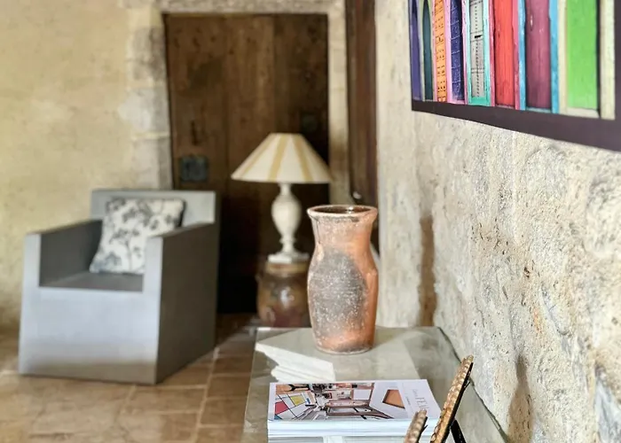 Manoir Medieval Art Deco - Logis Des 3 Artistes 펜션