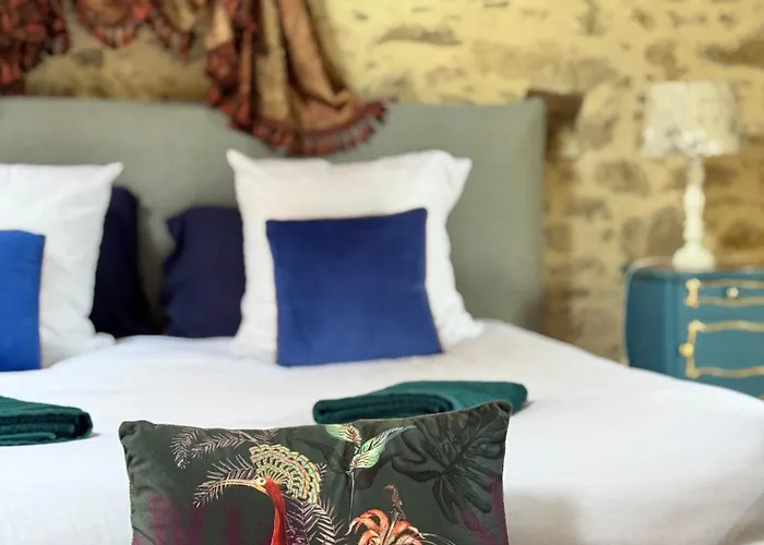 펜션 Manoir Medieval Art Deco - Logis Des 3 Artistes Sevremont