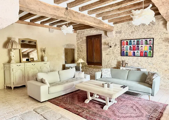 Manoir Medieval Art Deco - Logis Des 3 Artistes 펜션 Sevremont